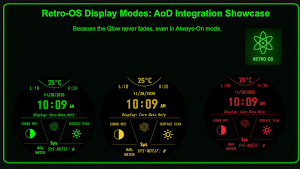 Retro OS Watch Face Screenshot 2