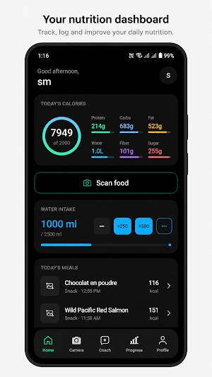 CalSnap AI - Calorie Tracker Screenshot 1