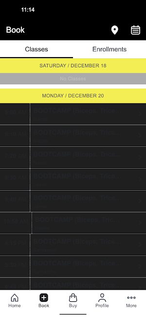 wellbee fitness Screenshot 1