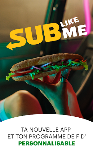 Sub Like Me par Subway® Screenshot 0