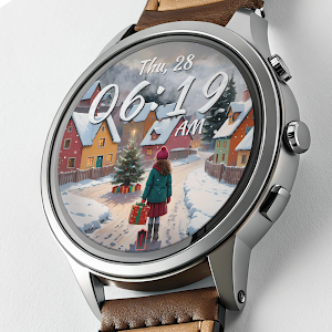 SNOWWISH: Holiday Watch Face Screenshot 0