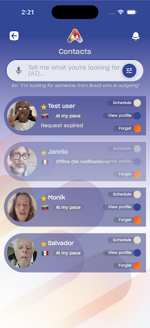 Anytoo:Video Chat & Translator Screenshot 2