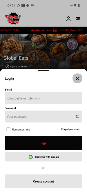 Global Eats Screenshot 1