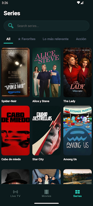 SportsFire TV Screenshot 1