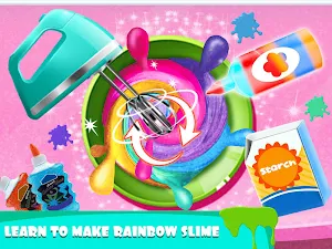 Rainbow Slime Maker Chef Screenshot 1