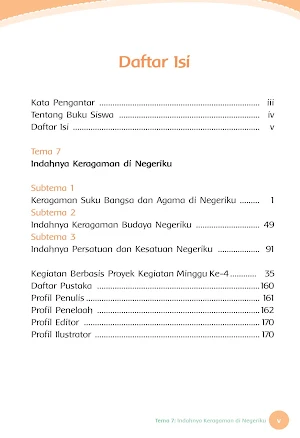Buku Kelas 4 Tema 7 K13 Screenshot 1