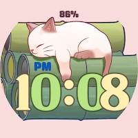 Bamboo Cat Drawing Watch