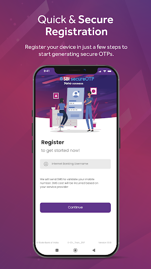 Yono Business SecureOTP Screenshot 1