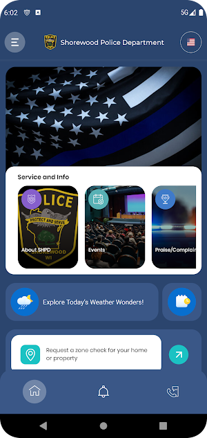 Shorewood Police Department Screenshot 1