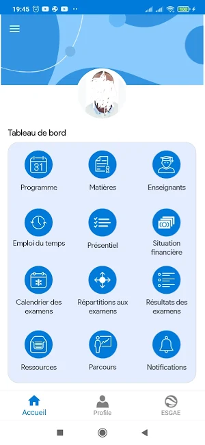 ESGAE mobile Screenshot 1