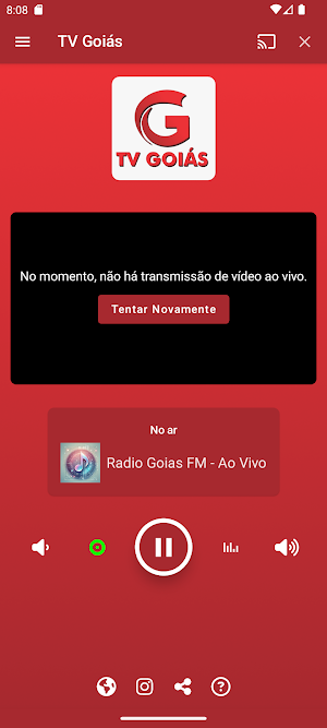 TV Goiás Screenshot 0
