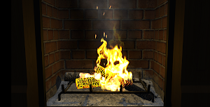 Warm FirePlace Screenshot 3