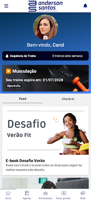 asantospersonal Screenshot 1