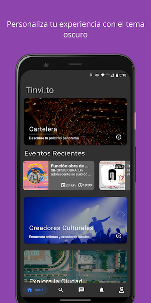 Tinvito - Cartelera cultural Screenshot 2