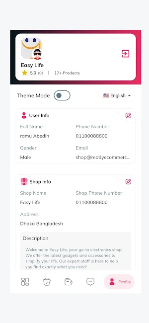 Ready eCommerce Seller Screenshot 2