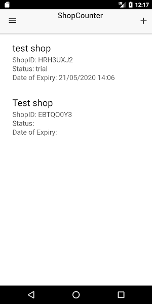 Shop Counter - a shared counte Screenshot 1