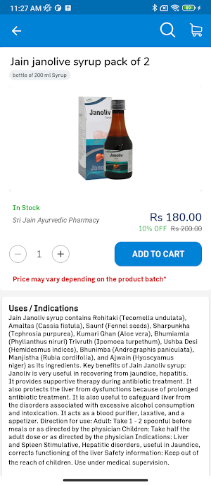 Bhupine Pharmacy Screenshot 2
