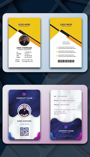 Employee Card Maker Screenshot 1