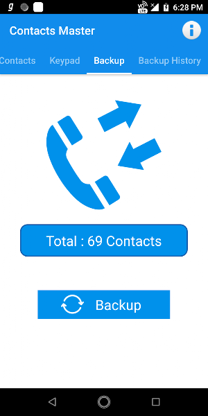 Advanced Contacts Manager - Backup & Restore Screenshot 2