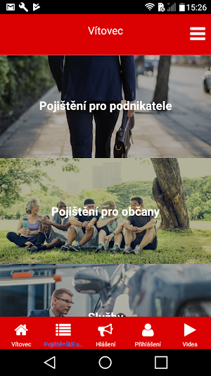 SOS Vítovec Screenshot 1