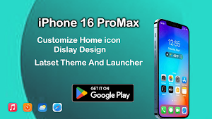 Launcher: iOS 16 Pro Max Theme Screenshot 2