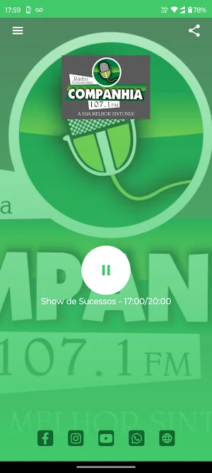 Rádio Companhia FM Screenshot 2