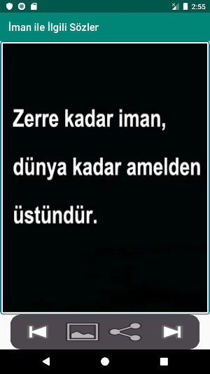 İman Sözleri Screenshot 0