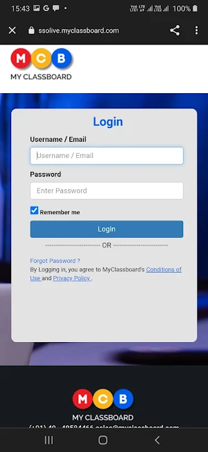 Skill Stork Parent Portal Screenshot 1