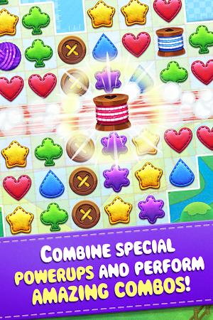Fluffy Shuffle - Cute Match-3 Puzzle Adventure Screenshot 1