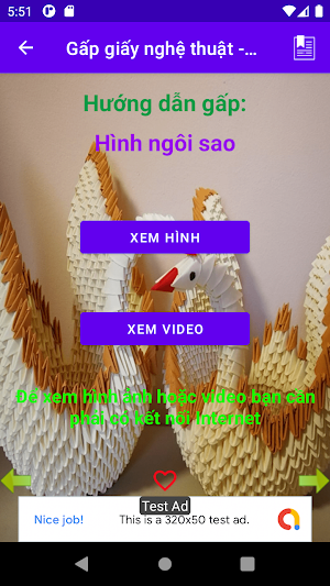 Gấp giấy nghệ thuật - Origami Screenshot 2
