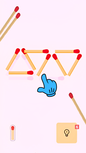 Idle Matchsticks Brain Puzzle Screenshot 1