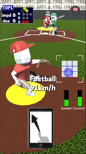 Flick Baseball Online Screenshot 0