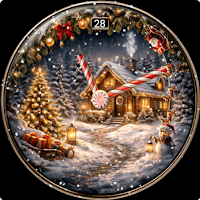 Holiday Midnight Cabin