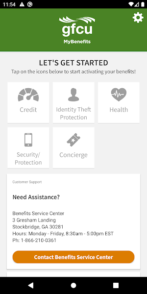 GFCU MyBenefits Screenshot 1