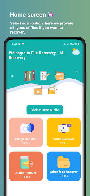 Hero: Photo/Video Recovery Screenshot 2
