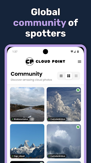 Cloud Point: Cloud Identifier Screenshot 2