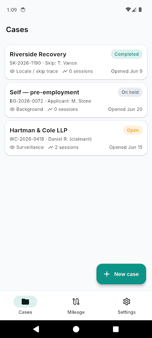 Private Investigator Log Screenshot 0