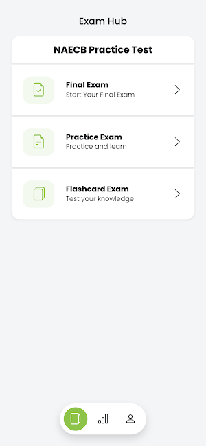 NAECB Practice Test Screenshot 0