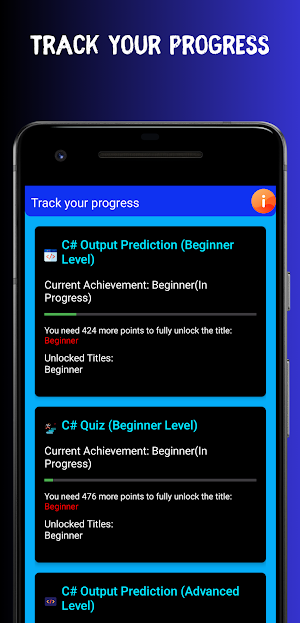 C# Programming Quiz Screenshot 3