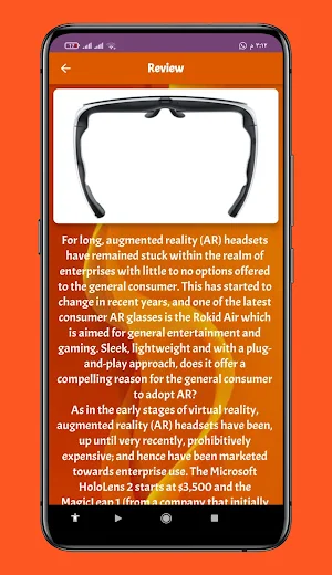 Rokid Air Software guide Screenshot 2