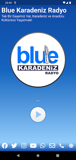 Blue Karadeniz Radyo Screenshot 1
