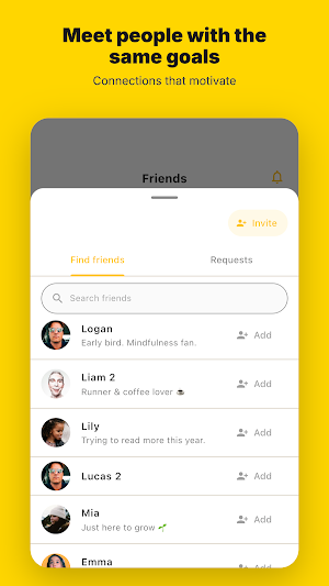 DayPiece: Goal Friends Screenshot 3