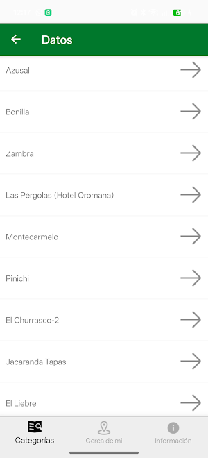 Callejero Tur. Alcalá de Gdra. Screenshot 2