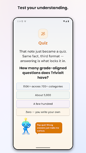 Triviolt: AI Tutor & Quizzes Screenshot 3