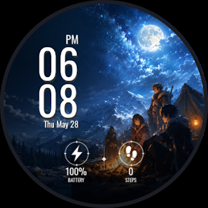 Anime Realm Watch Faces Screenshot 0