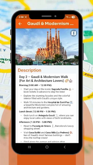 BARCELONA Travel Guide & Maps Screenshot 1