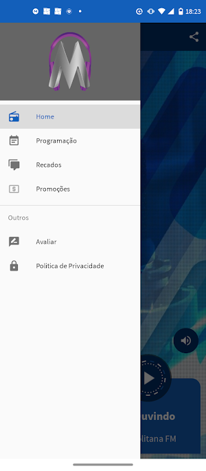 Rádio Metropolitana FM Screenshot 1