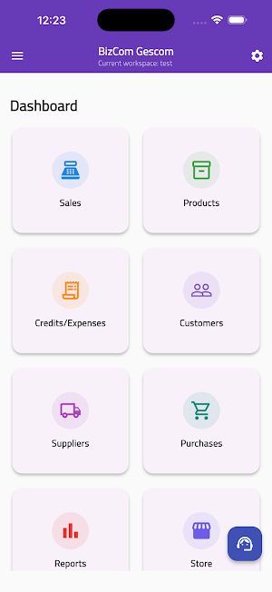 Bizcom. Screenshot 0