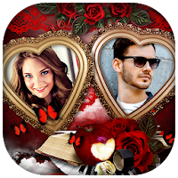 Couple Love Dual Photo Frames