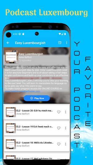 Podcast Luxembourg Screenshot 1